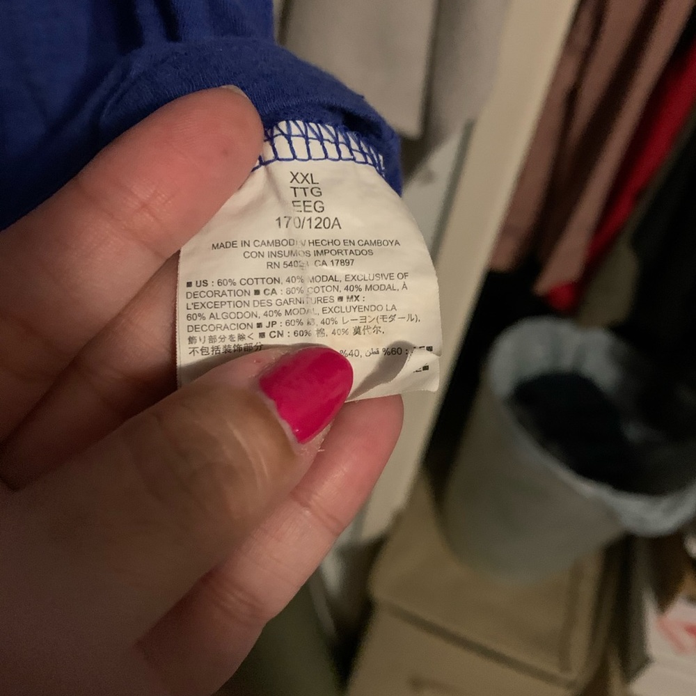 Old Navy Blue blouse XXL - Picture 5 of 5